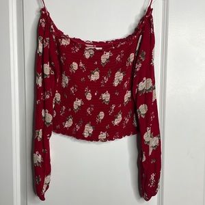 Hollister floral top